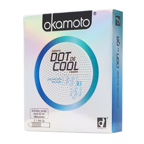 ถุงยางอนามัย ยี่ห้อไหนดี Okamoto Dot Cool