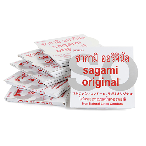 ถุงยางอนามัย ยี่ห้อไหนดี Sagami original 0.02
