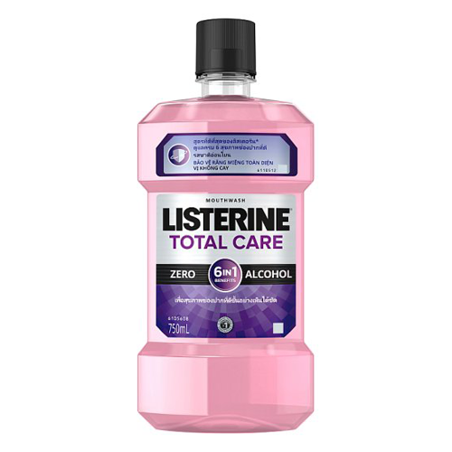 น้ำยาบ้วนปาก ยี่ห้อไหนดี Listerine mouthwash Total Care Zero Night