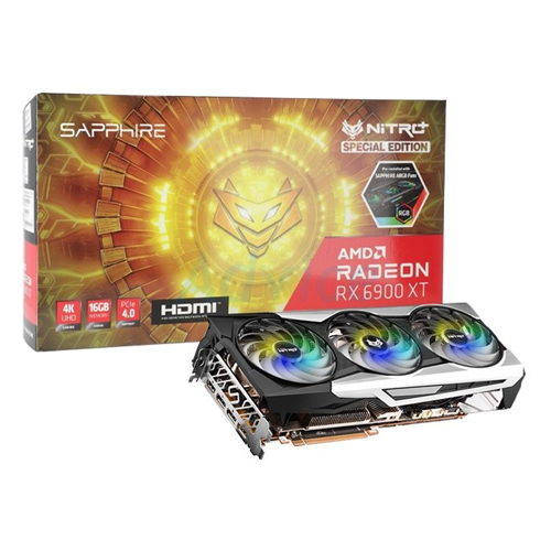 การ์ดจอเล่นเกม ยี่ห้อไหนดี SAPPHIRE NITRO AMD Radeon RX 6900 XT SE