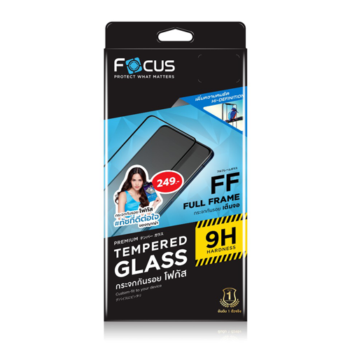 ฟิล์มกระจกมือถือ Android ยี่ห้อไหนดี ฟิล์มกระจกมือถือ Android ยี่ห้อ Focus แบบใส Tempered Glass Full Frame สำหรับ Vivo Y series 02