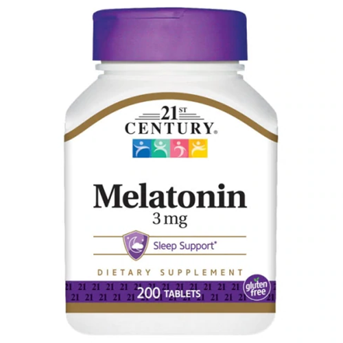 วิตามินช่วยนอนหลับ ยี่ห้อไหนดี 21st Century Cherry Flavor Melatonin 10 mg 3042022