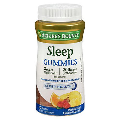 วิตามินช่วยนอนหลับ ยี่ห้อไหนดี Natures Bounty Sleep Gummies 3042022