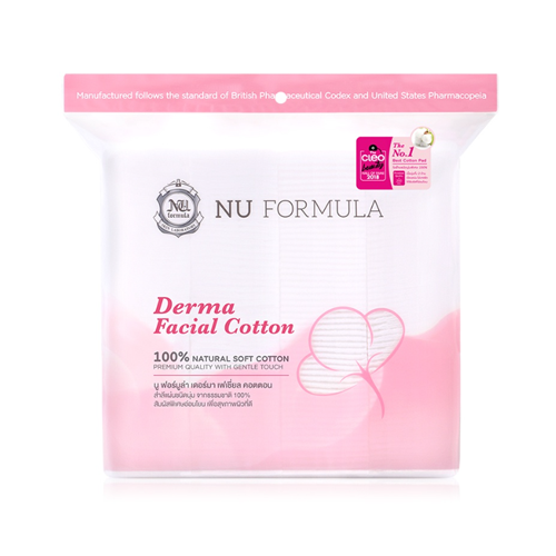 สำลีเช็ดหน้า ยี่ห้อไหนดี Nu Formula Derma Facial Cotton 3042022