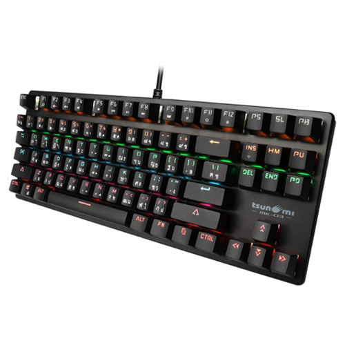 Mechanical Keyboard ยี่ห้อไหนดี Tsunami รุ่น MK 03 1052022
