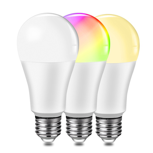 หลอดไฟอัจฉริยะ ยี่ห้อไหนดี หลอดไฟอัจฉริยะ Apple Homekit Smart RGB LED E27 Bulb No Brand