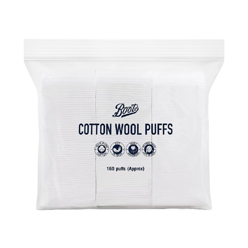 สำลีเช็ดหน้า ยี่ห้อไหนดี Boots Cotton Wool Puffs 290824 01