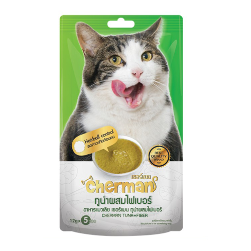 ขนมแมวเลีย ยี่ห้อไหนดี ขนมแมวเลีย Cherman