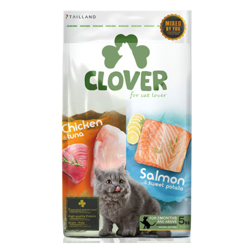 อาหารเม็ดแมว ยี่ห้อไหนดี อาหารเม็ดแมว Clover Ultra Holistic