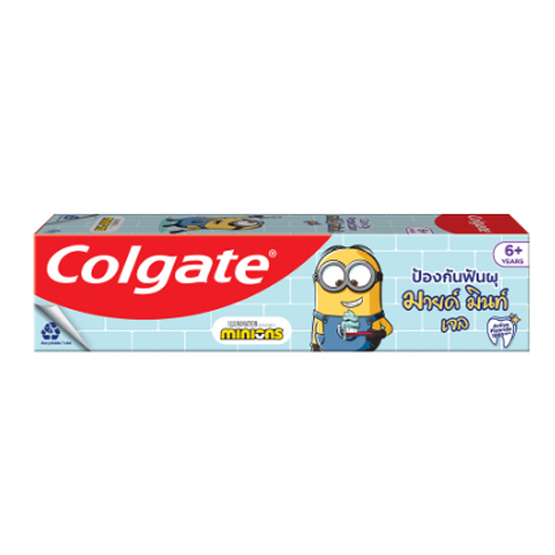 ยาสีฟันเด็ก ยี่ห้อไหนดี Colgate Kids Minions Fun Minty Gel Flavor