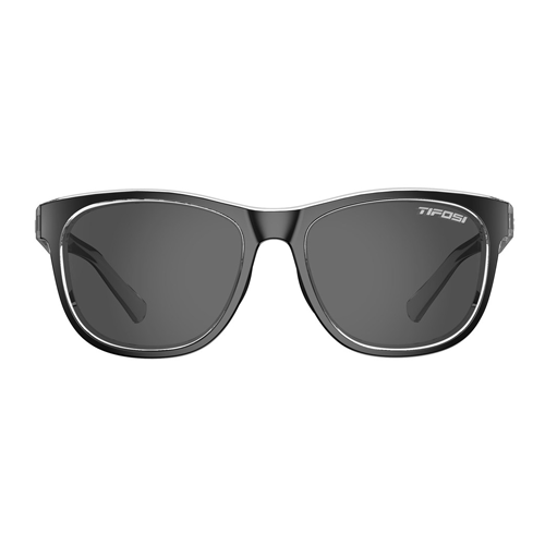 แว่นตากันแดดผู้ชาย ยี่ห้อไหนดี แว่นตากันแดดผู้ชาย Tifosi รุ่น SWANK Onyx Clear Smoke 030922