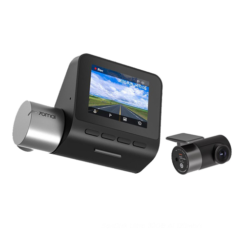 กล้องติดรถยนต์ ยี่ห้อไหนดี กล้องติดรถยนต์ 70mai Pro Plus Dash Cam A500s 3K 031022