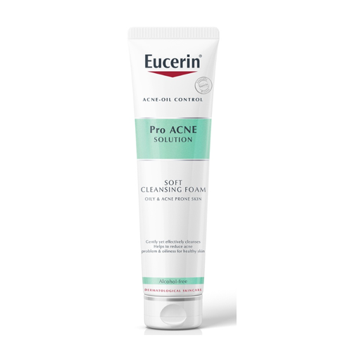 โฟมล้างหน้า ยี่ห้อไหนดี Eucerin Pro Acne Solution Soft Cleansing Foam