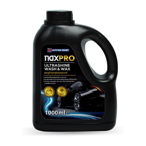 แชมพูล้างรถ ยี่ห้อไหนดี Naxpro Ultrashine สูตรผสมแวกซ์