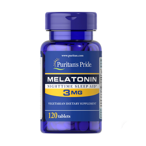 นมผงเด็กแรกเกิด ยี่ห้อไหนดี เมลาโทนิน Puritan Melatonin 3 mg