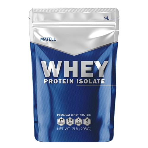 เวย์โปรตีน ยี่ห้อไหนดี เวย์โปรตีน MATELL Whey Protein Isolate