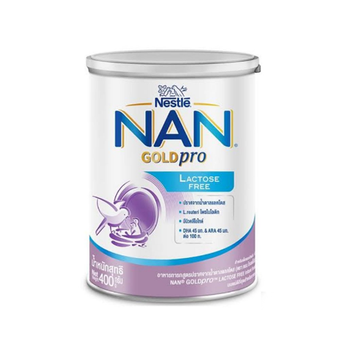 นมสำหรับเด็กแพ้นมวัว NAN Gold Pro Lactose Free