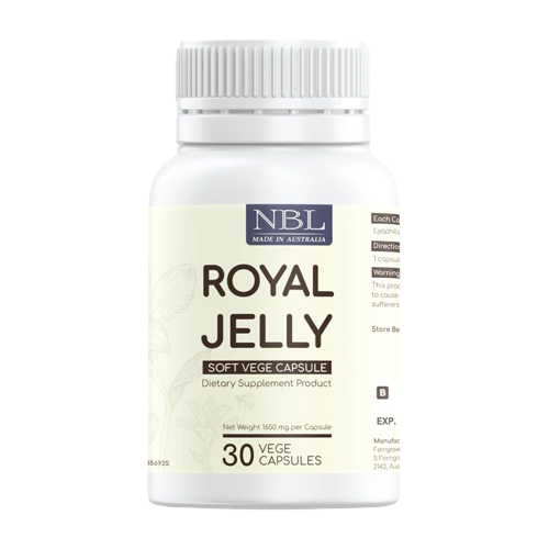 นมผึ้ง ยี่ห้อไหนดี 5 นมผึ้ง NBL Royal Jelly Soft Vege Capsules 01
