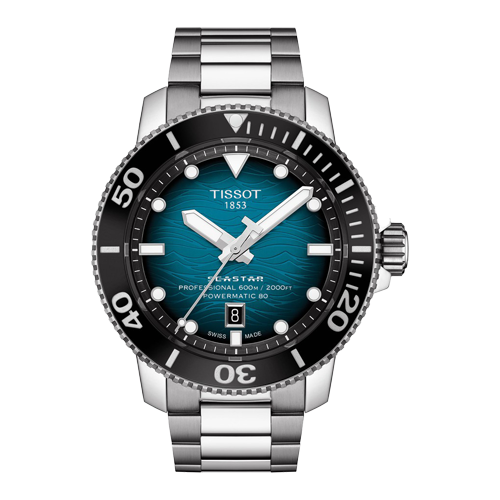 นาฬิกาดำน้ำ ยี่ห้อไหนดี 5 นาฬิกาดำน้ำ Tissot Seastar 2000 Professional 01