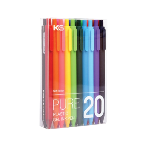 ปากกาเจล ยี่ห้อไหนดี 6 ปากกาเจล KACO Pure Mixed Colour 01