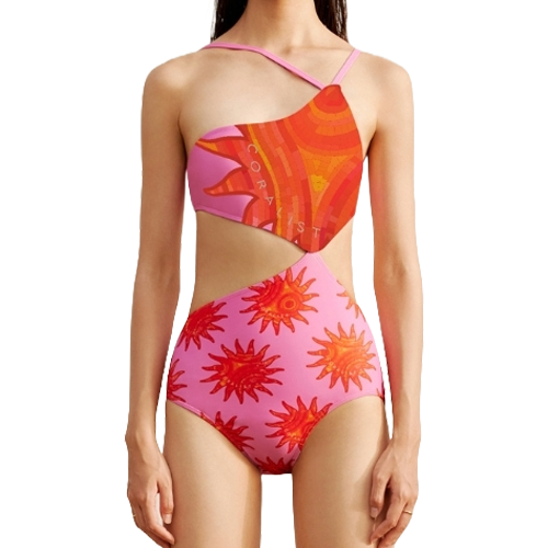 บิกินี่ แบบไหนดี 3 Coralist Swimwear ชุดว่ายน้ำ One piece รุ่น Zoya สี Hot Pink 01