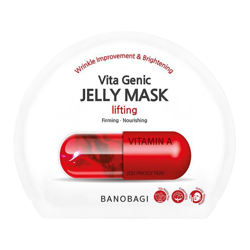 แผ่นมาส์กหน้า ยี่ห้อไหนดี 5 แผ่นมาส์กหน้า BANOBAGI Vita Genic Jelly Mask Lifting 01