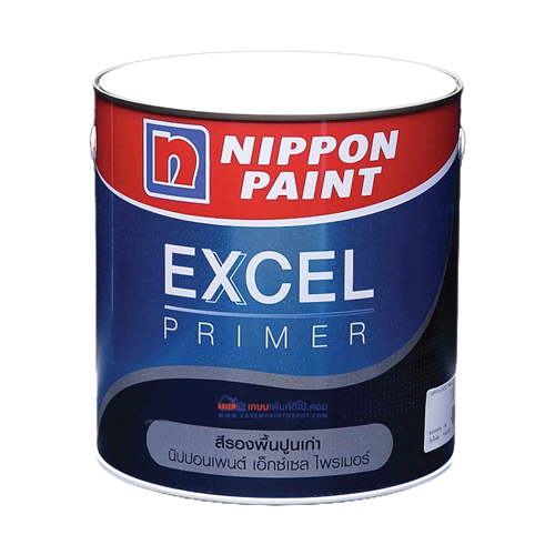 สีรองพื้นปูน ยี่ห้อไหนดี 6 สีรองพื้นปูน Nippon Paint Excel Primer 01